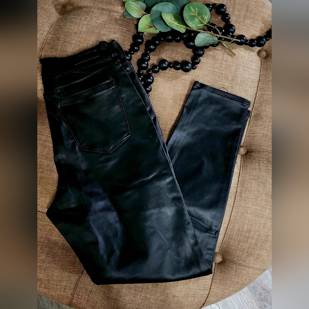 Social Standard By Sanctuary Black Faux Leather Pants